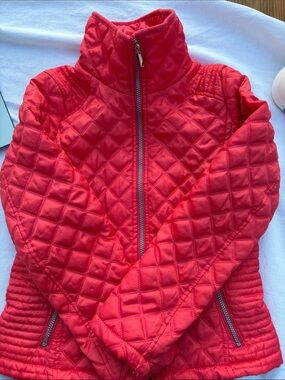 Marc New York Quilted Hot Pink Puffer Jacket